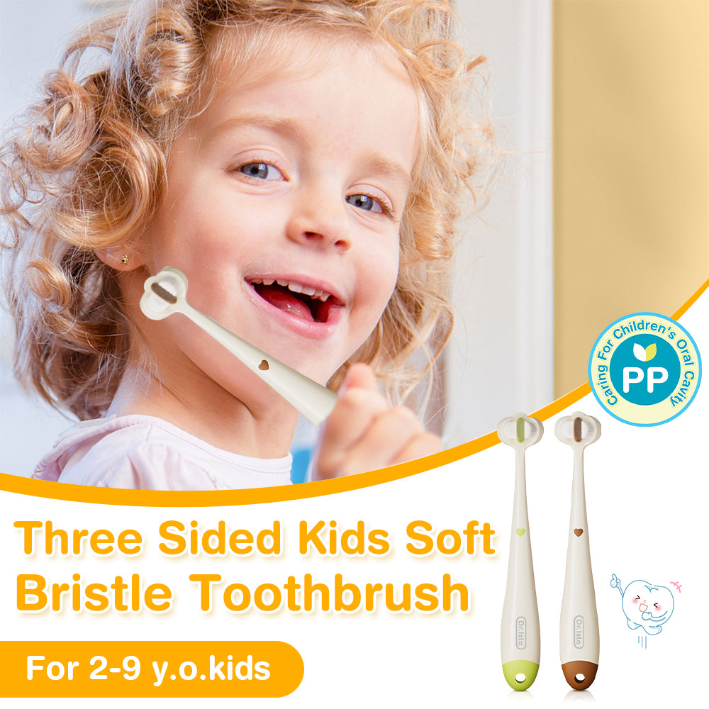 3-sided Kids Soft Brush - BT12