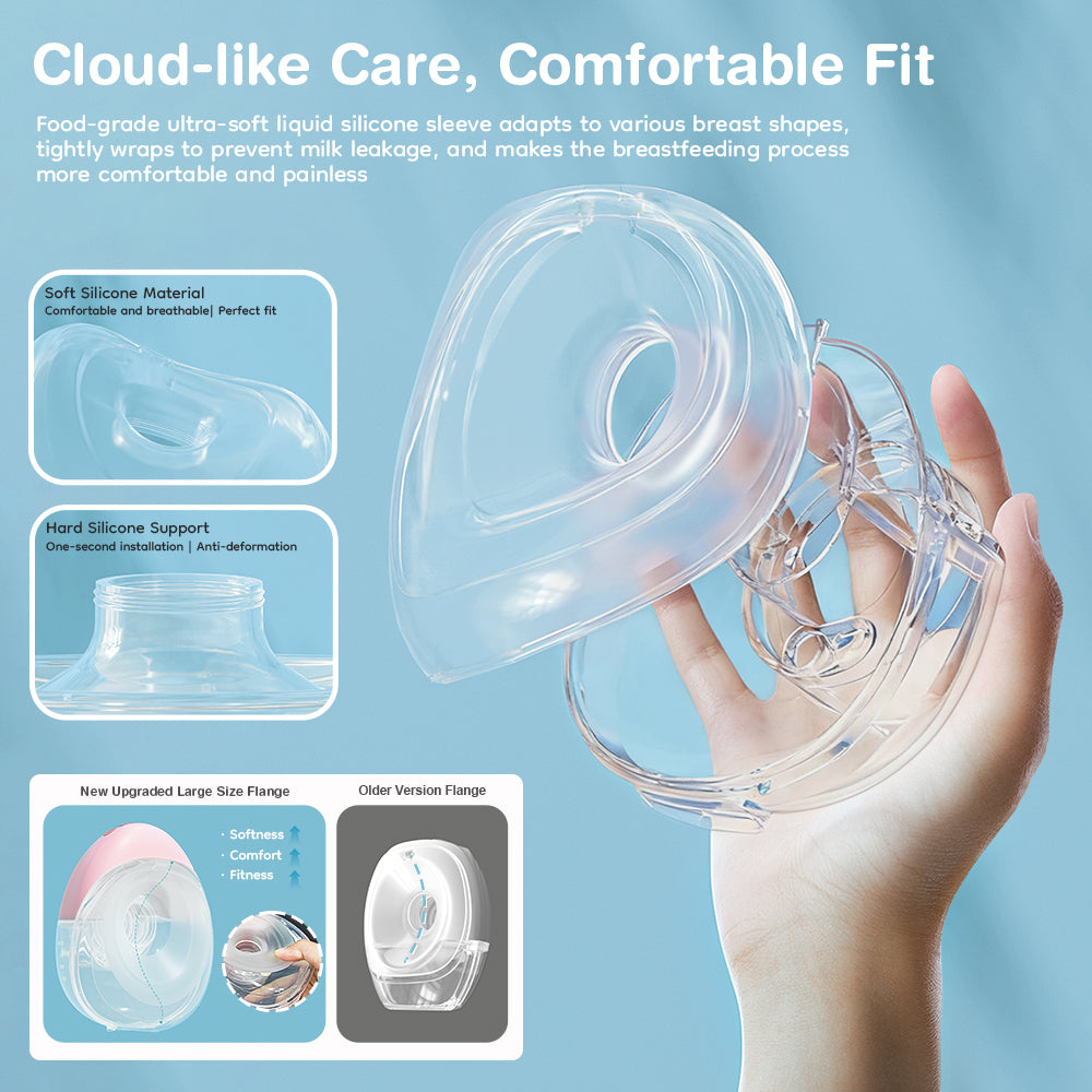 Hands Free Slim Breast Pump-EB60